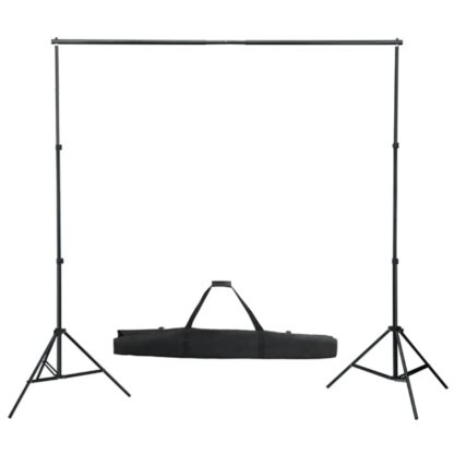 Fotostudio-Set mit Beleuchtung, Hintergrund und Reflektor - Image 3