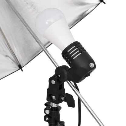 Fotostudio-Set mit Beleuchtung und Hintergrund - Image 9
