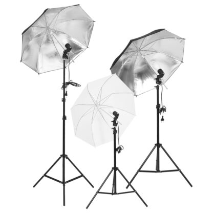 Fotostudio-Set mit Beleuchtung und Hintergrund - Image 2
