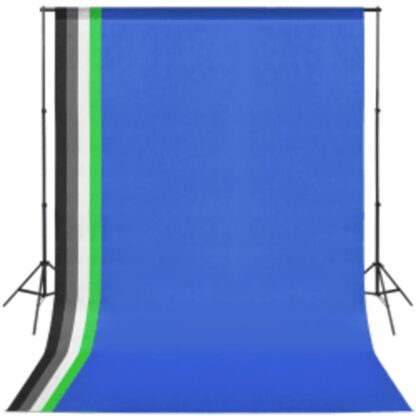 Fotostudio-Set mit Beleuchtung, Hintergrund und Reflektor - Image 7