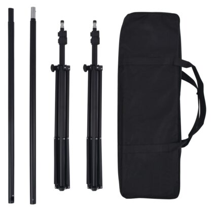 Fotostudio-Set mit Beleuchtung, Hintergrund und Reflektor - Image 9