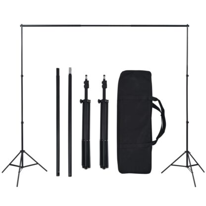 Fotostudio-Set mit Beleuchtung und Hintergrund - Image 11