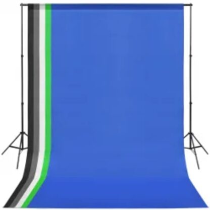 Fotostudio-Set mit Beleuchtung und Hintergrund - Image 10