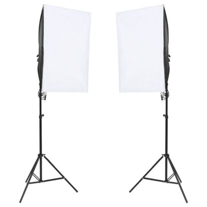 Fotostudio-Set mit Beleuchtung und Hintergrund - Image 2