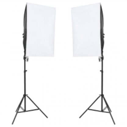 Fotostudio-Set mit Beleuchtung und Hintergrund - Image 2