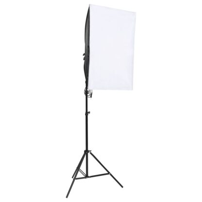 Fotostudio-Set mit Beleuchtung und Hintergrund - Image 3