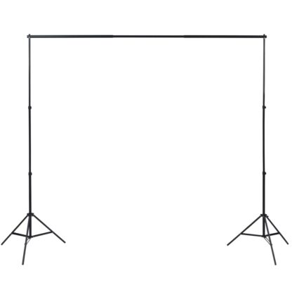 Fotostudio-Set mit Beleuchtung, Hintergrund und Reflektor - Image 9