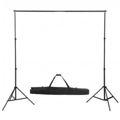 Fotostudio-Set mit Beleuchtung, Hintergrund und Reflektor - Image 3
