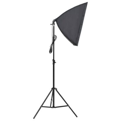 Fotostudio-Set mit Beleuchtung, Hintergrund und Reflektor - Image 6