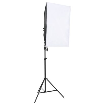 Fotostudio-Set mit Beleuchtung, Hintergrund und Reflektor - Image 5