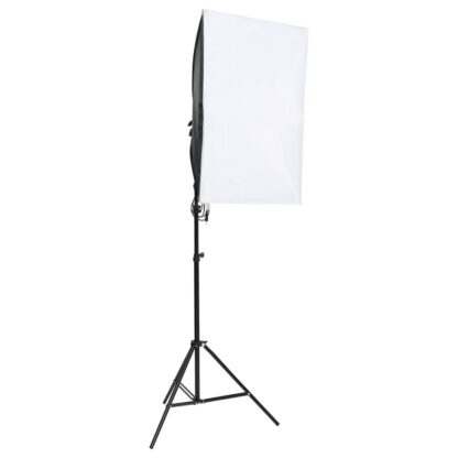 Fotostudio-Set mit Beleuchtung, Hintergrund und Reflektor - Image 5