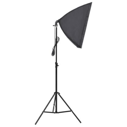 Fotostudio-Set mit Beleuchtung, Hintergrund und Reflektor - Image 6