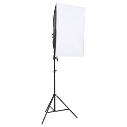 Fotostudio-Set mit Beleuchtung, Hintergrund und Reflektor - Image 5