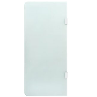 Urinal-Trennwand Wandmontage 90 x 40 cm Hartglas