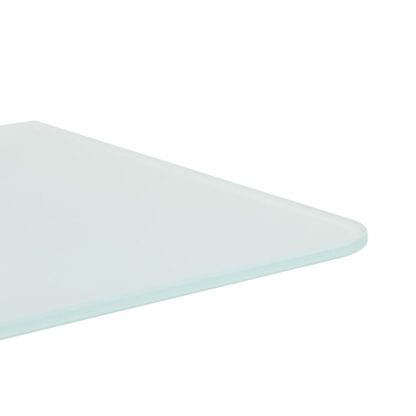 Urinal-Trennwand Wandmontage 90 x 40 cm Hartglas - Image 5