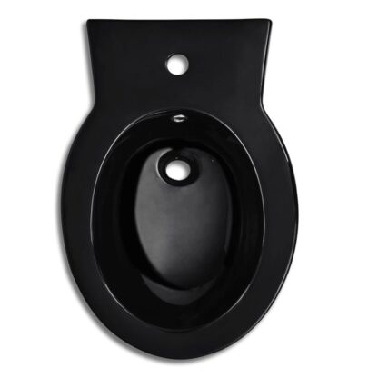 Keramik-WC & Bidet-Set Schwarz - Image 7