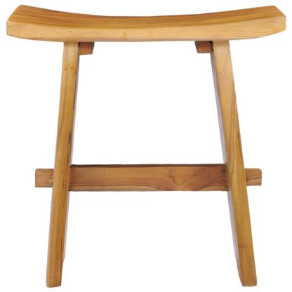 Hocker Massivholz Teak - Image 2