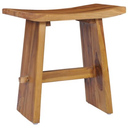 Hocker Massivholz Teak - Image 9