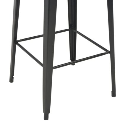 3-teiliges Bar-Set Stahl Schwarz - Image 6