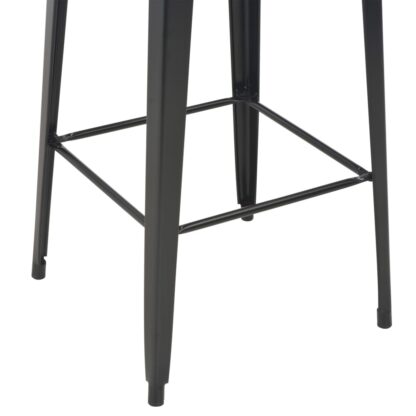 3-teiliges Bar-Set Stahl Schwarz - Image 6