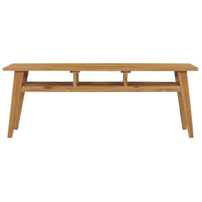 TV-Schrank 120x35x45 cm Teak Massivholz - Image 2