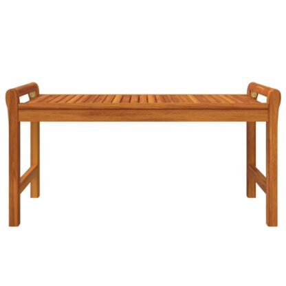 Couchtisch 100x50x50 cm Massivholz Akazie - Image 3