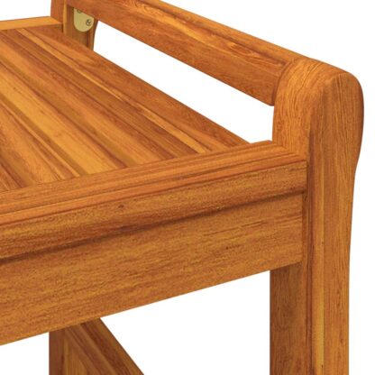 Couchtisch 100x50x50 cm Massivholz Akazie - Image 6