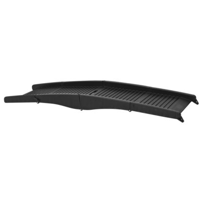 Hunderampe Klappbar Schwarz 153x40x12,5 cm Kunststoff - Image 4