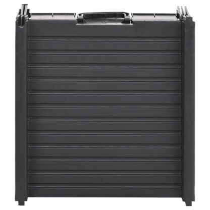 Hunderampe Klappbar Schwarz 153x40x12,5 cm Kunststoff - Image 7