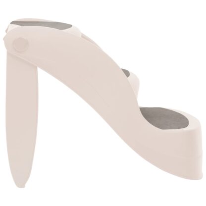 Hundetreppe mit 3 Stufen Klappbar Creme 50x38x38 cm Kunststoff - Image 4