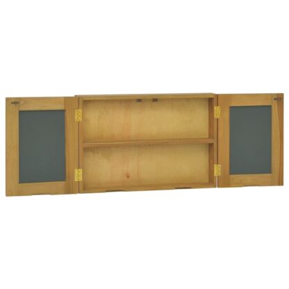 Spiegelschrank 60x10x40 cm Massivholz Teak - Image 3