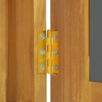 Spiegelschrank 60x10x40 cm Massivholz Teak - Image 7