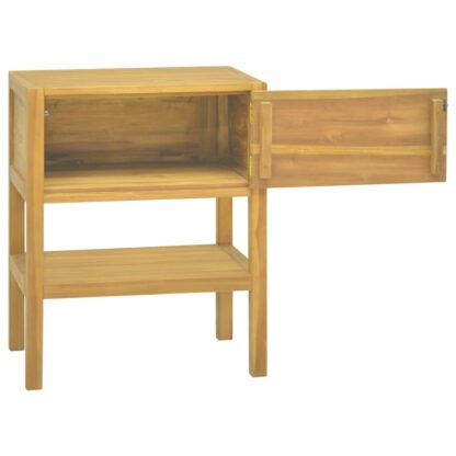 Badschrank 60x40x75 cm Massivholz Teak - Image 2