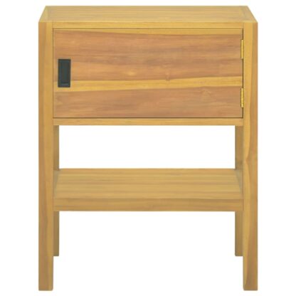 Badschrank 60x40x75 cm Massivholz Teak - Image 3