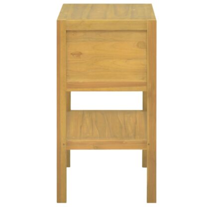 Badschrank 60x40x75 cm Massivholz Teak - Image 4
