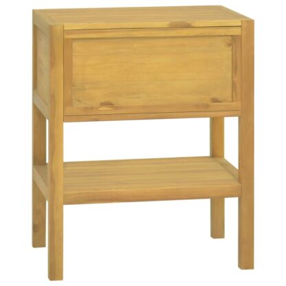 Badschrank 60x40x75 cm Massivholz Teak - Image 5