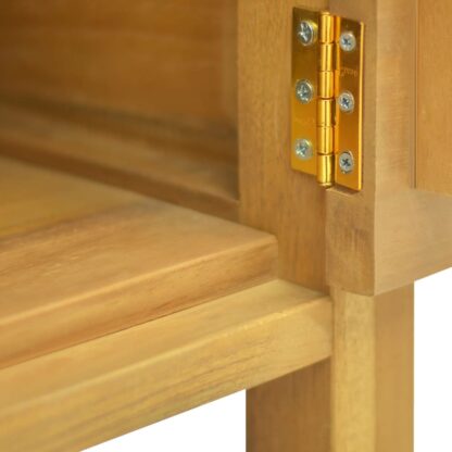 Badschrank 60x40x75 cm Massivholz Teak - Image 7