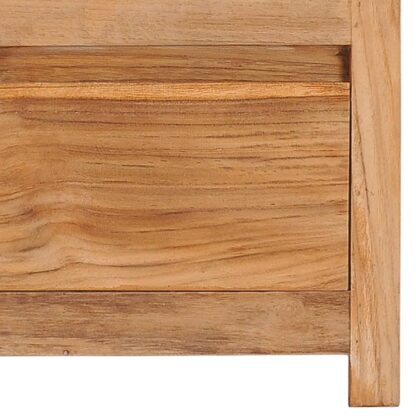TV-Schrank 100×30×35 cm Massivholz Teak - Image 7