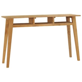 Konsolentisch 120x35x75 cm Teak Massivholz