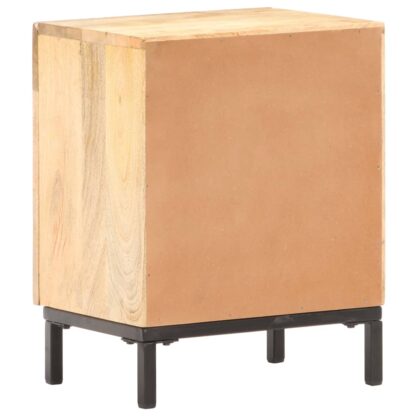 Nachttisch 40x30x51 cm Mango Massivholz - Image 2