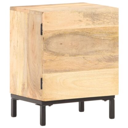 Nachttisch 40x30x51 cm Mango Massivholz - Image 11