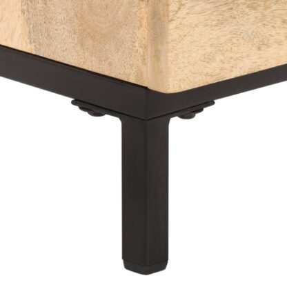 Nachttisch 40x30x51 cm Mango Massivholz - Image 6