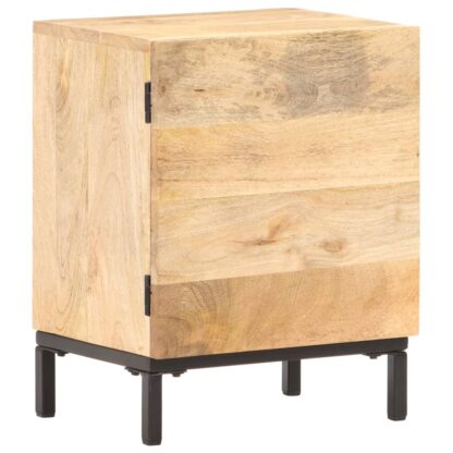 Nachttisch 40x30x51 cm Mango Massivholz - Image 10