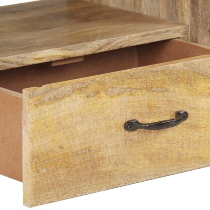 TV-Schrank 160x30x45 cm Massivholz Mango - Image 5