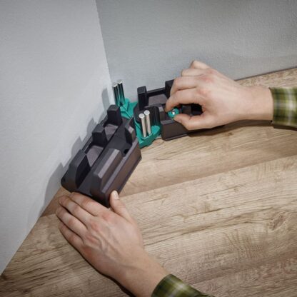 wolfcraft Verlegeset zum Anbringen von Sockelleisten - Image 10