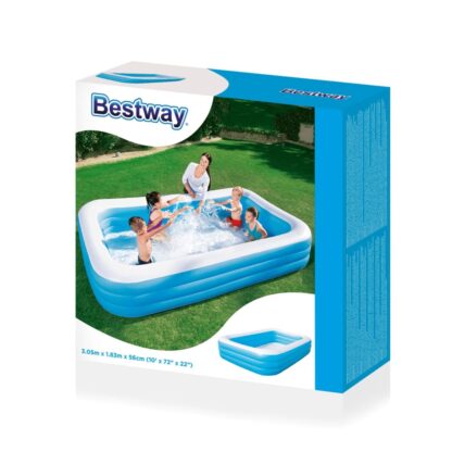 Bestway Aufblasbarer Swimmingpool 305 x 183 x 56 cm - Image 4