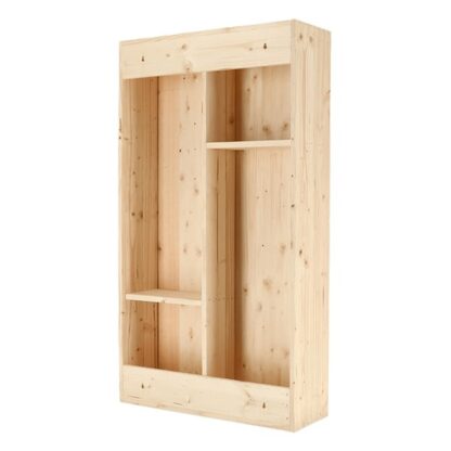Esschert Design Wand-Bartisch mit Klappbarer Ablage L Natur - Image 9