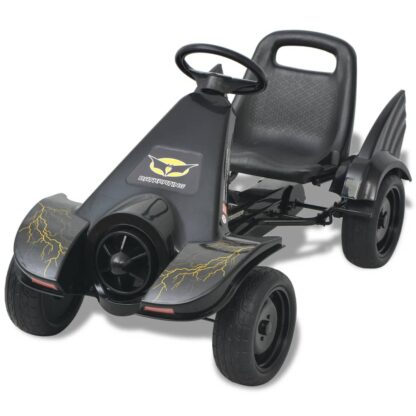 Pedal Go-Kart mit verstellbarem Sitz Schwarz - Image 2