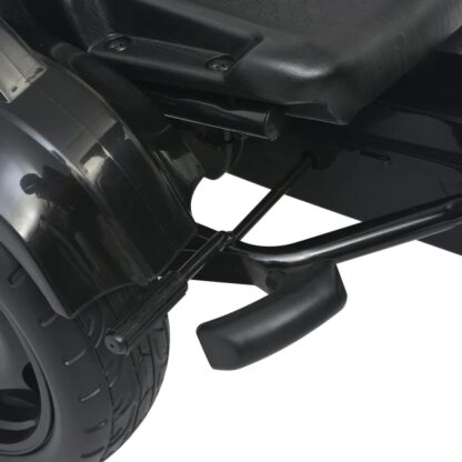 Pedal Go-Kart mit verstellbarem Sitz Schwarz - Image 5