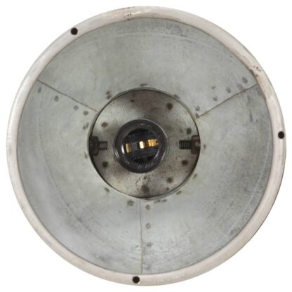 Deckenlampe Industriestil Silbern E27 Mangoholz - Image 7